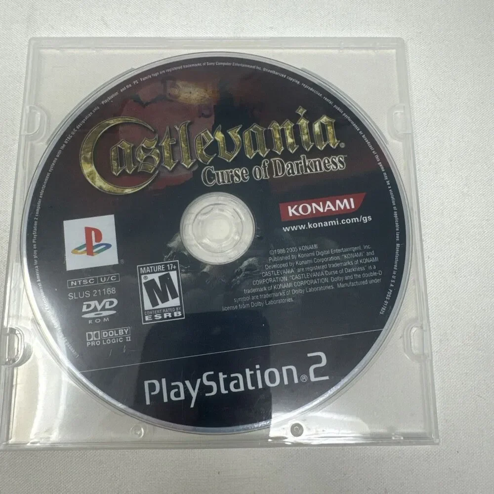 N/A castlevania curse