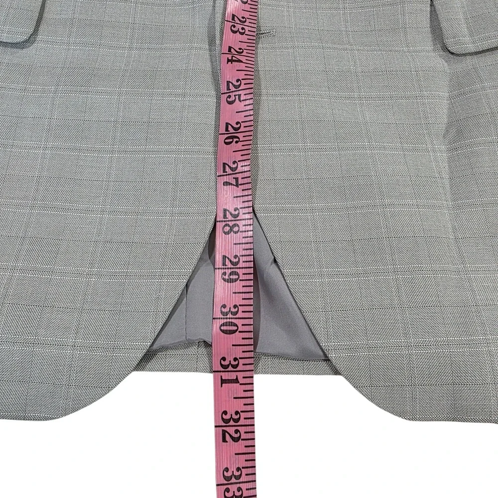 Saddlebred Suit Jacket Mens‎ Gray Size 42R Notch Lapel Classic Formal Wear