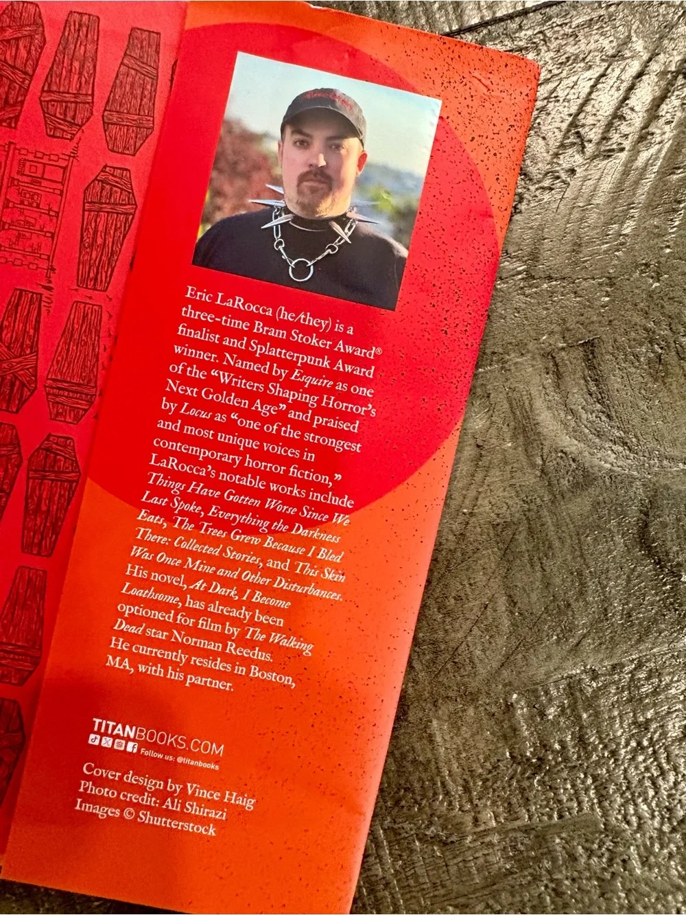 We Are Always Tender With Our Dead by Eric LaRocca Hardcover Book