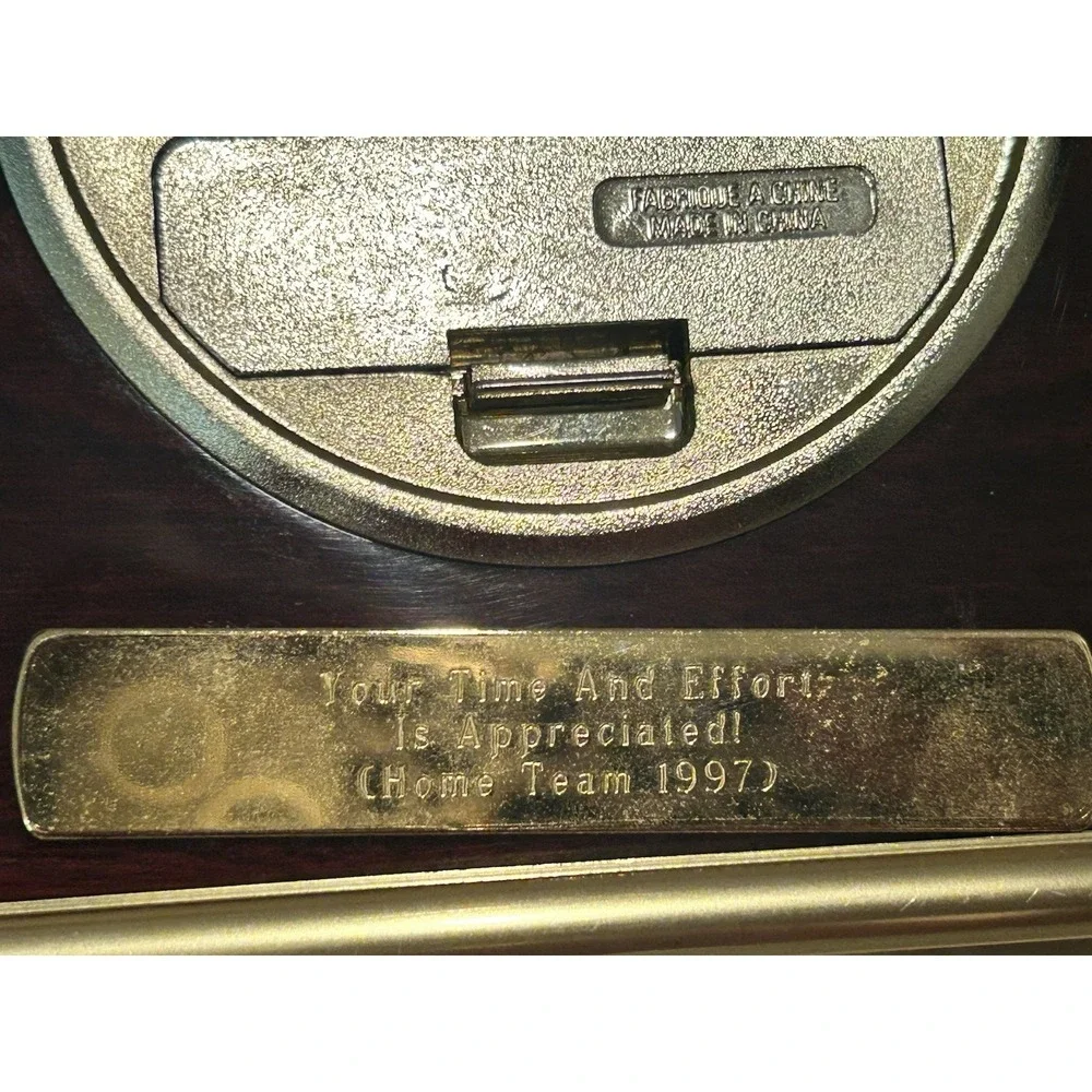 Danbury Clock Company vintage cherry
