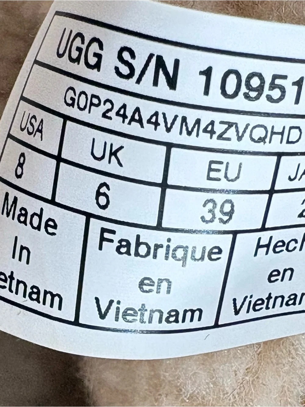 UGG pre owned