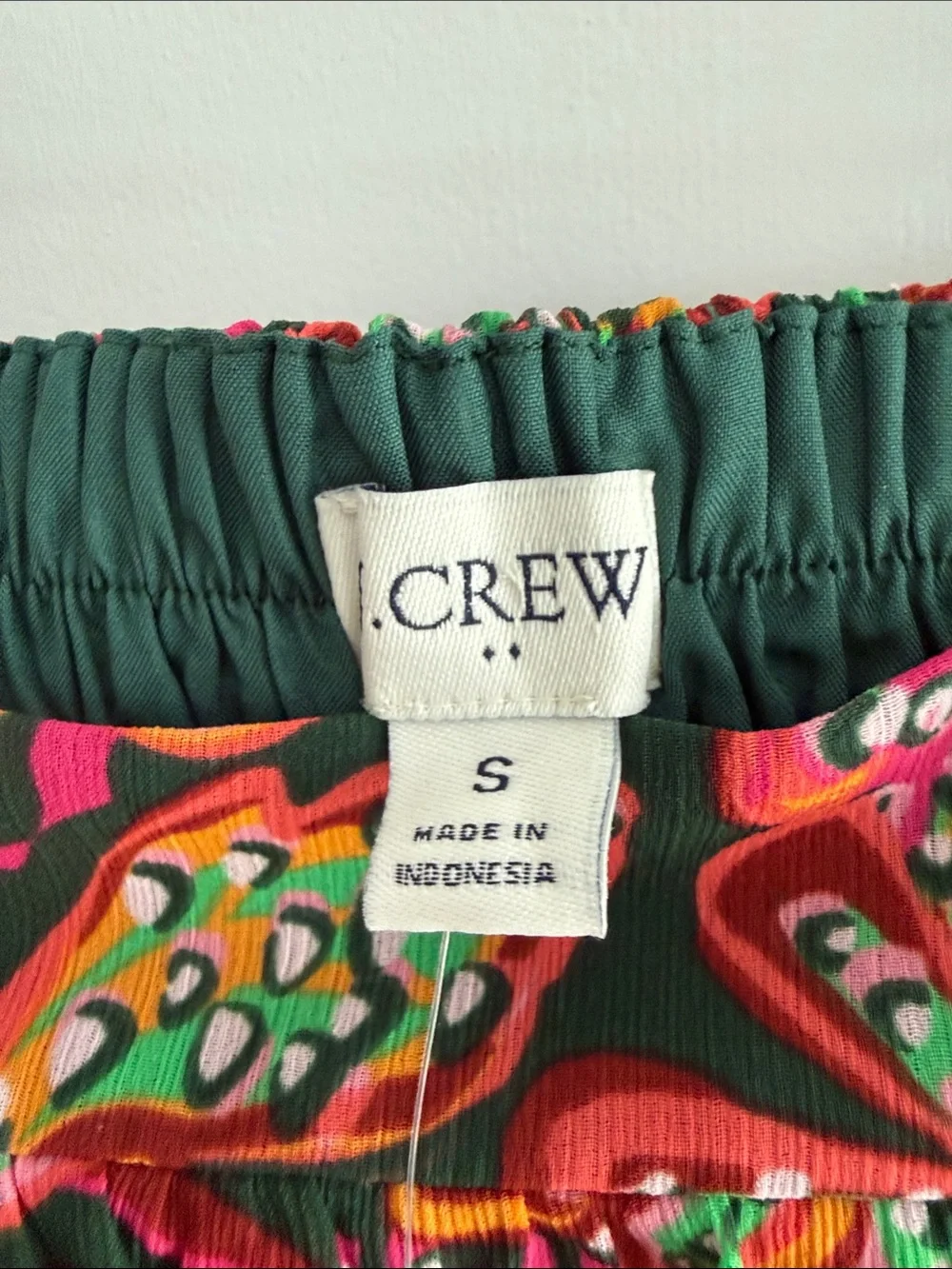 J. Crew vibrant floral