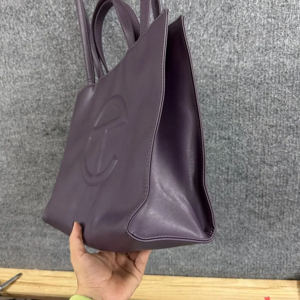 Telfar medium eggplant