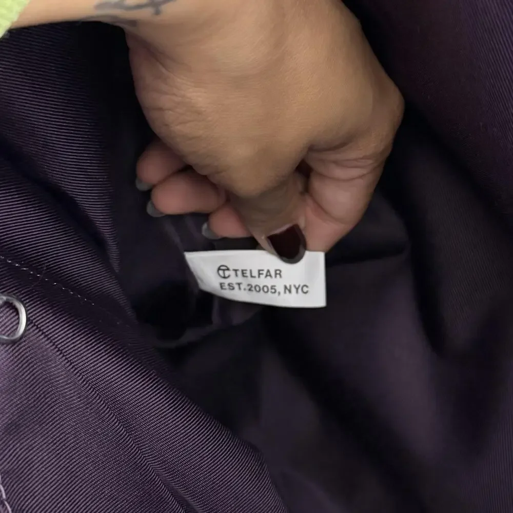 Telfar medium eggplant
