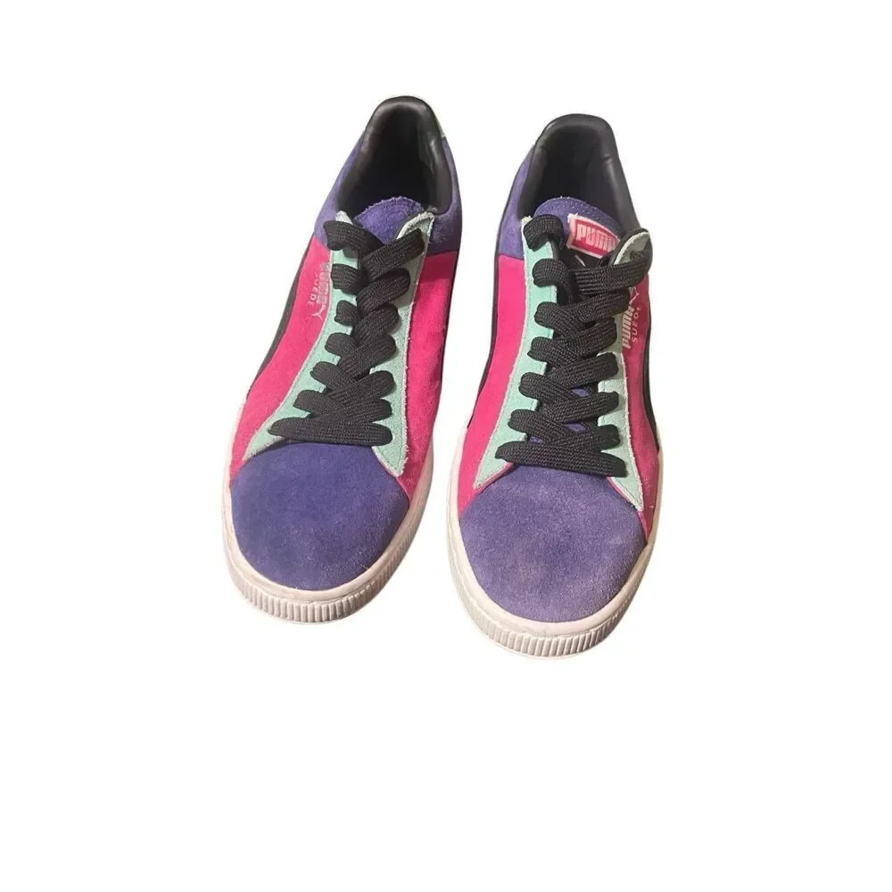 Puma black colorway blue