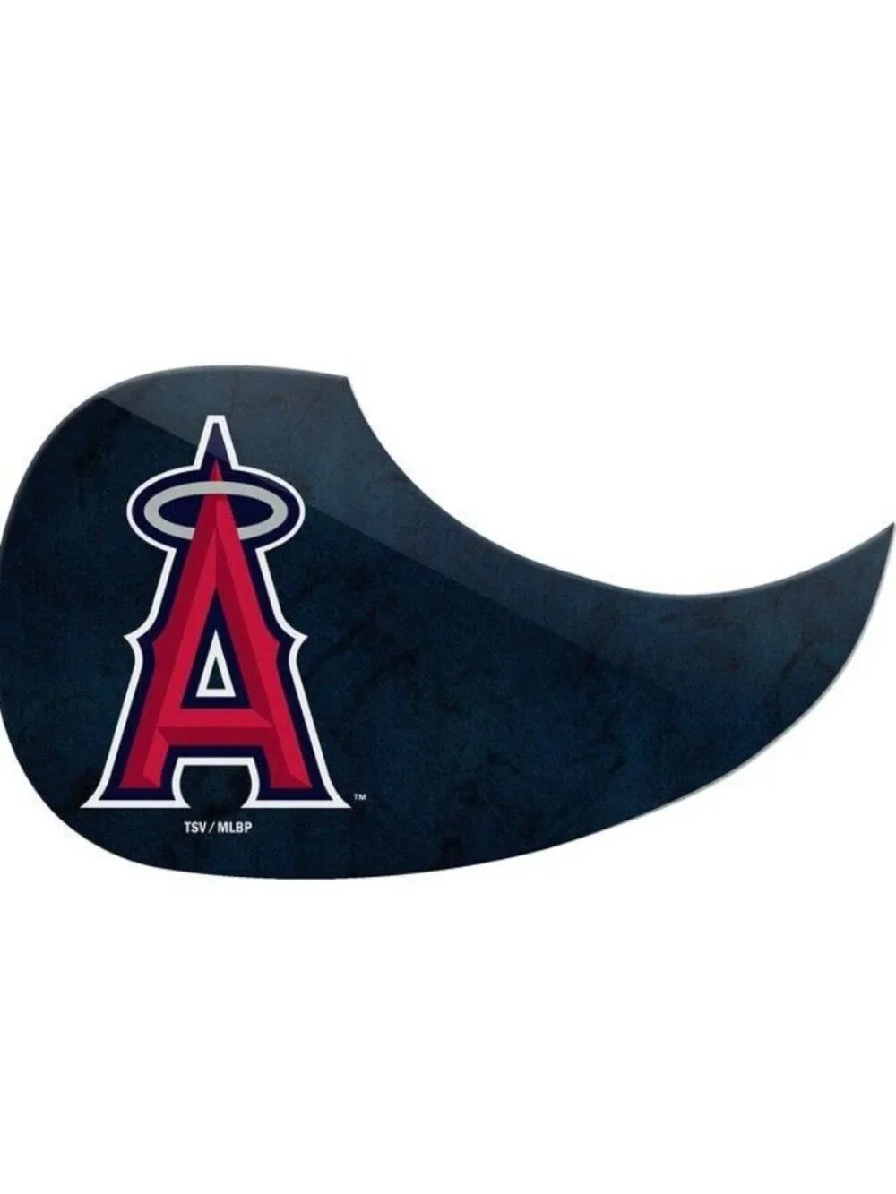 Los Angeles Angels Guitar Pick Guard Cover Woodrow Music MLB Official Merch