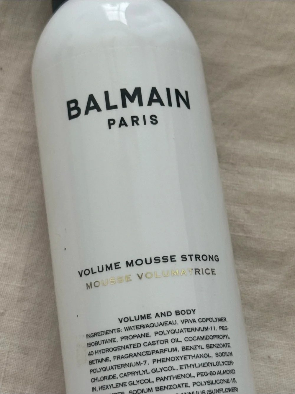 BALMAIN | VOLUME MOUSSE STRONG 10.5oz