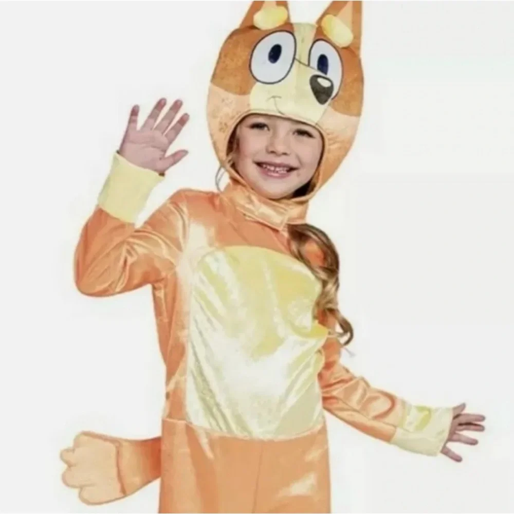 Bingo Costume, Halloween, Bluey, 4 - 6X , unisex, boys, girls