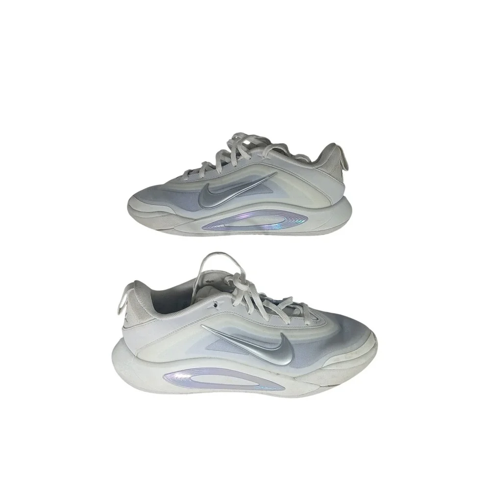 Nike Cosmic Unity 3 GS A'ja Wilson 4.5Y White Silver HF7001-100 Basketball Shoes