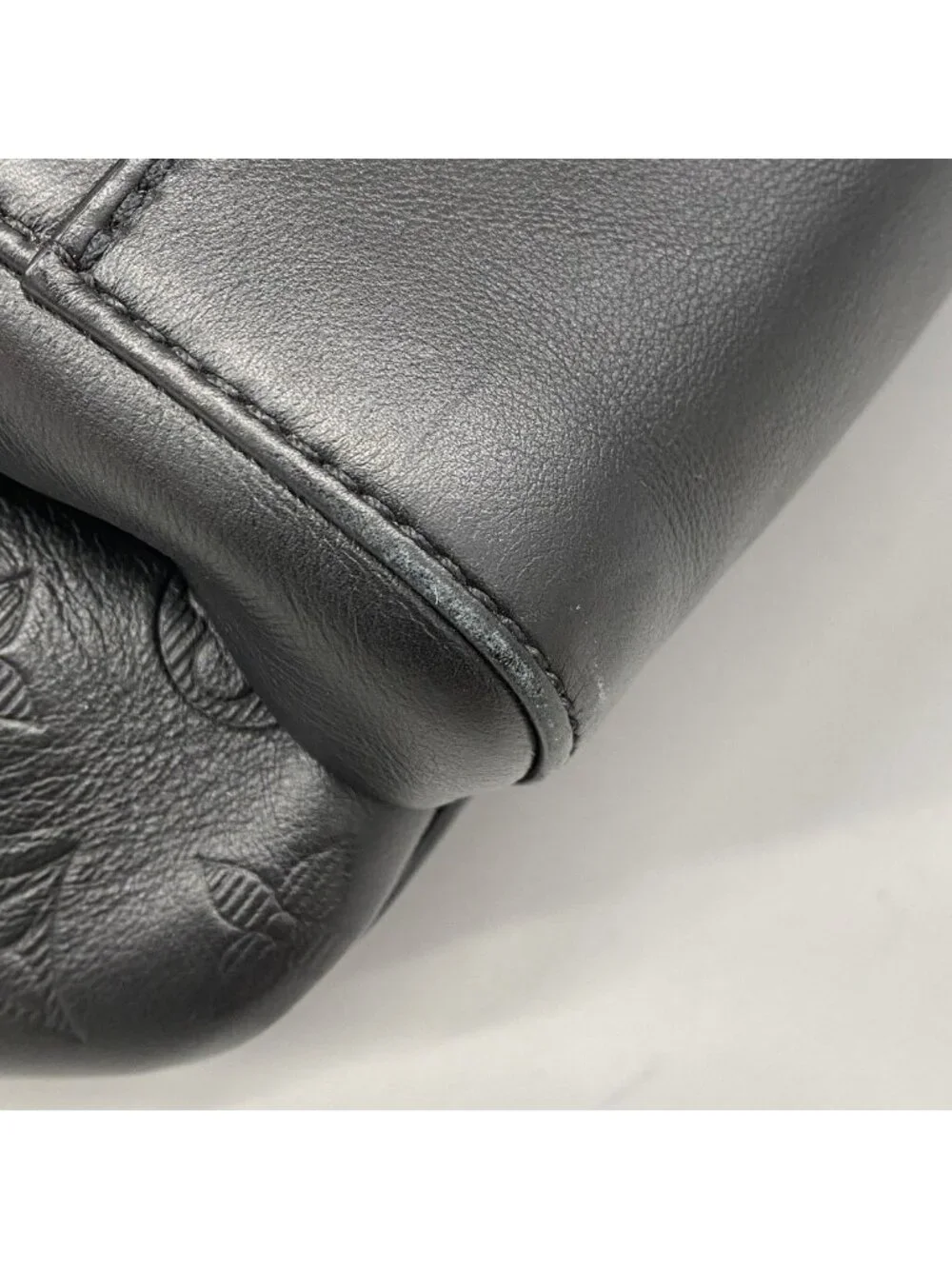 Louis Vuitton Backpack Monogram Shadow Leather Black