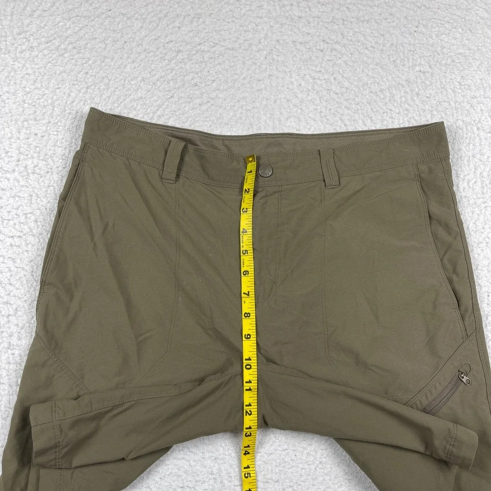 The North Face Shorts Mens 36 Olive Brown Hiking‎ Cargo Stretch Outdoor Trail