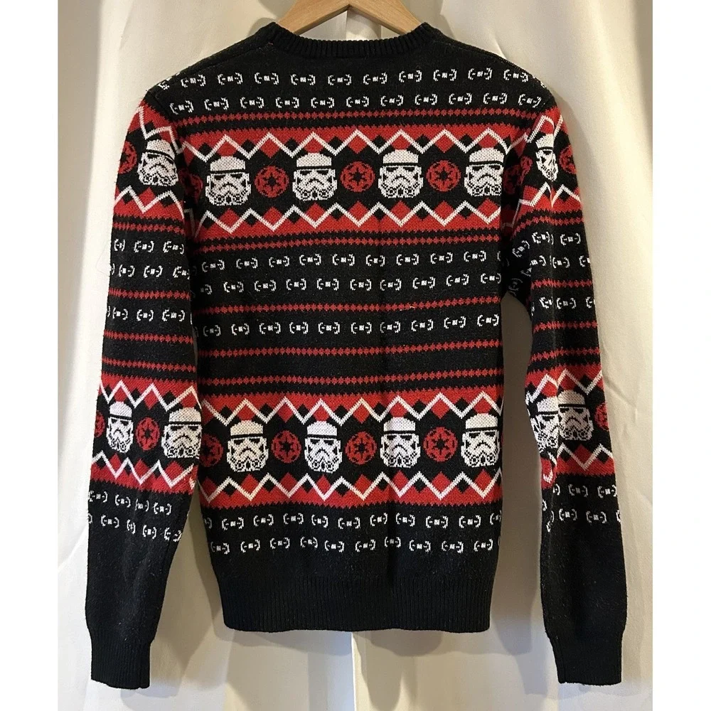 Star Wars‎ Ugly Christmas Sweater Mens Small Merry Sithmus Darth Vader Holiday