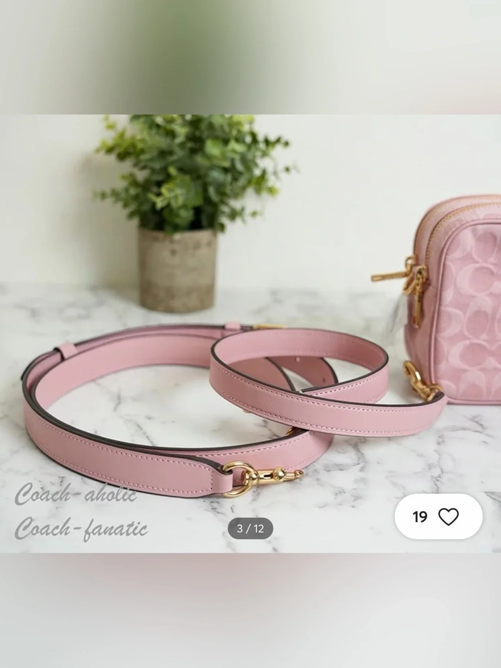 Coach gold essentials
