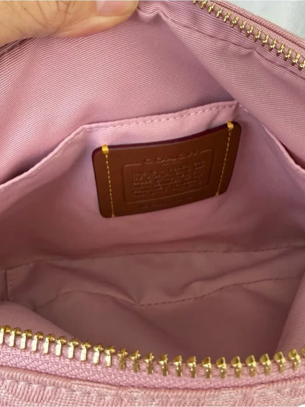 Coach strap essentials bag