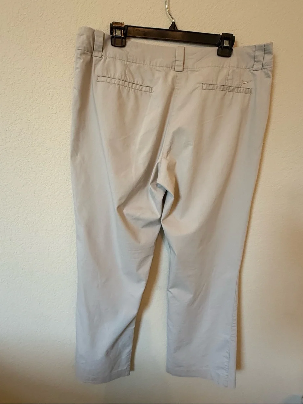 Nike Golf Dri-FIT Women’s Beige Ankle Golf Pants Size 16 Stretch 30 Inseam