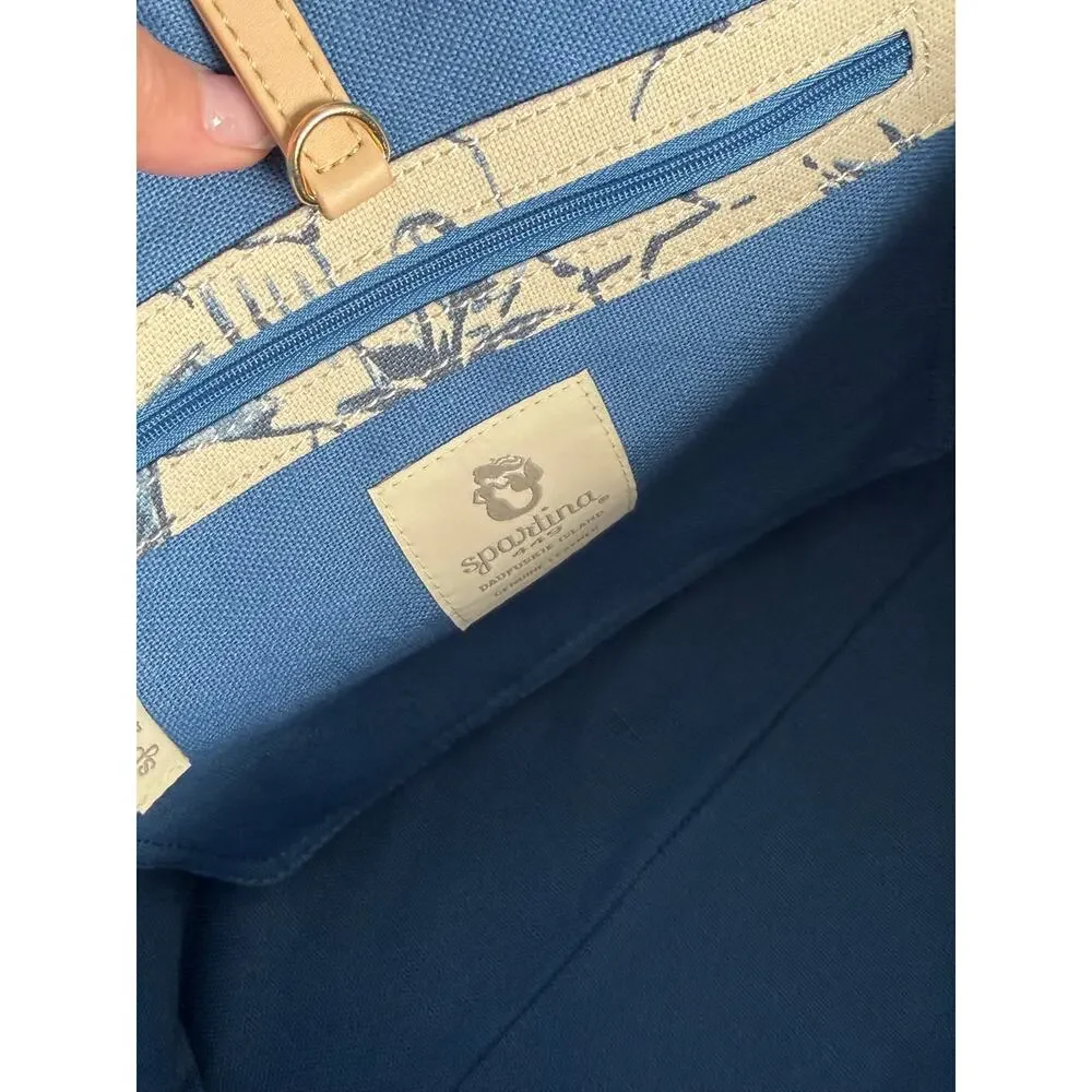 Spartina 449 Daise Seascape Jet Setter tote NWT
