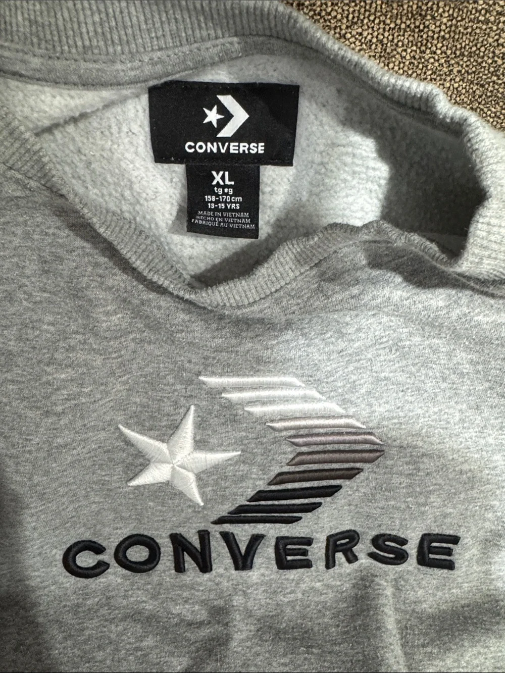 Converse crewneck light