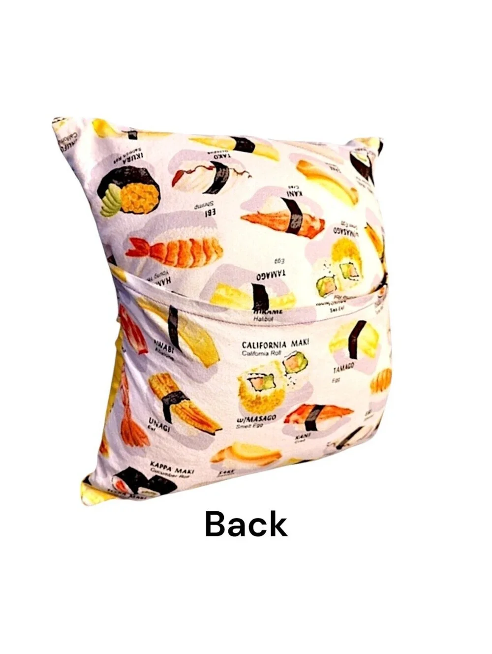 Mini Handmade Sushi Throwpillow