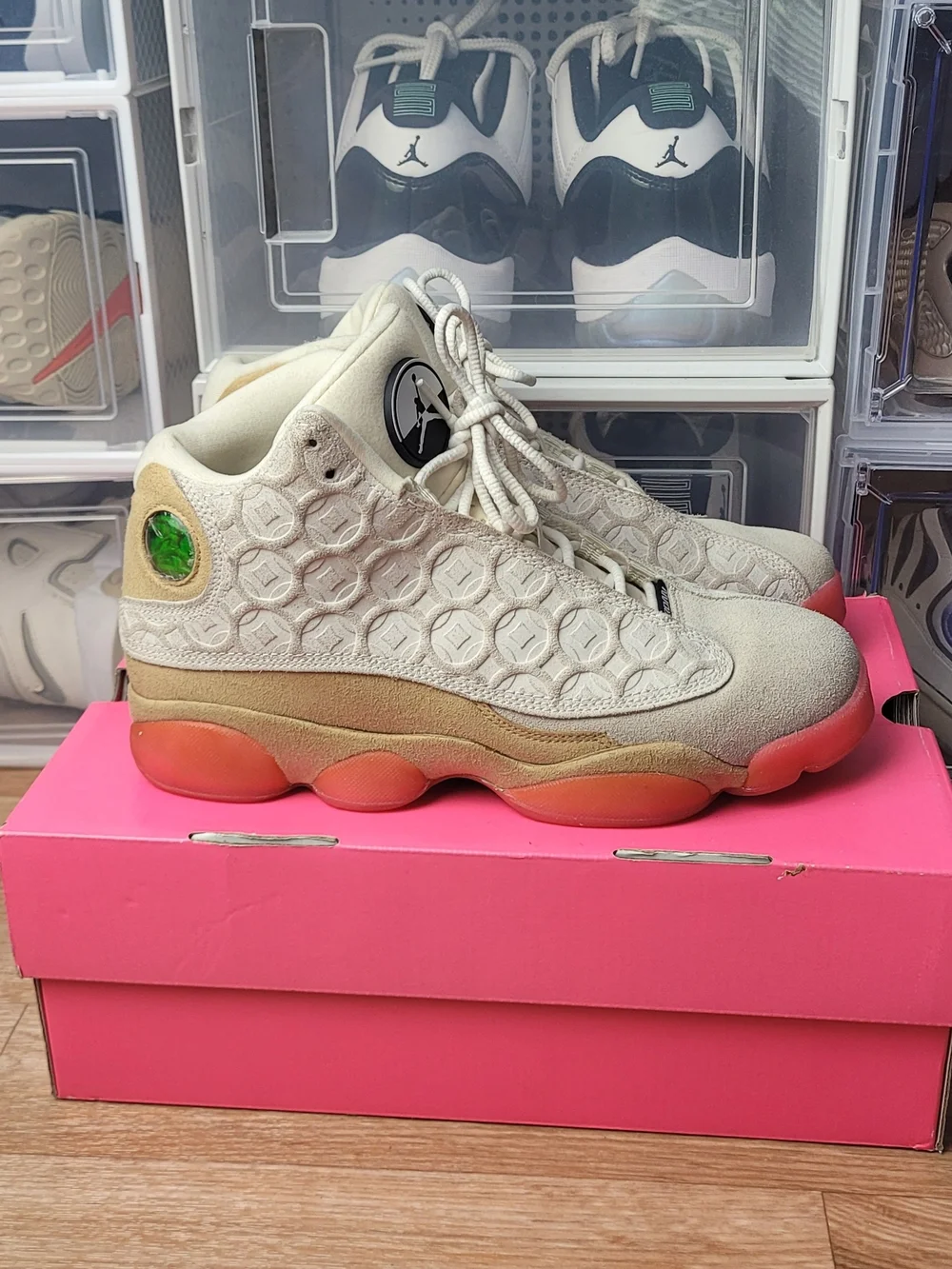 Nike Air Jordan 13 Retro CNY Chinese New Year Ivory CW4409-100 Shoes Kid Sz 6.5