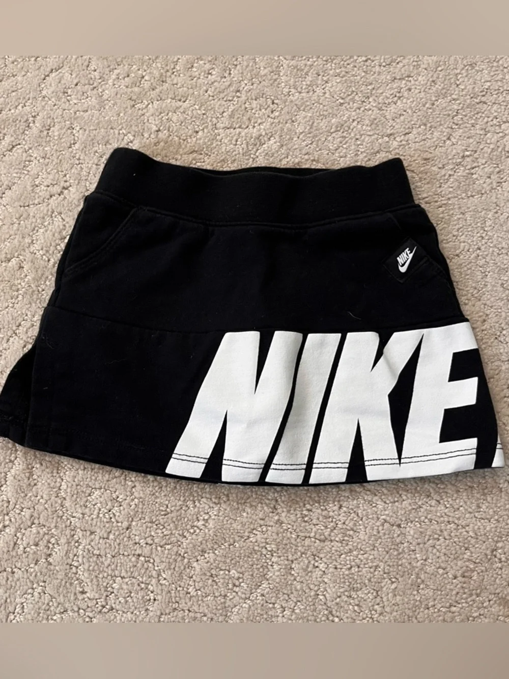 Nike Air Black Cotton Skort 2T