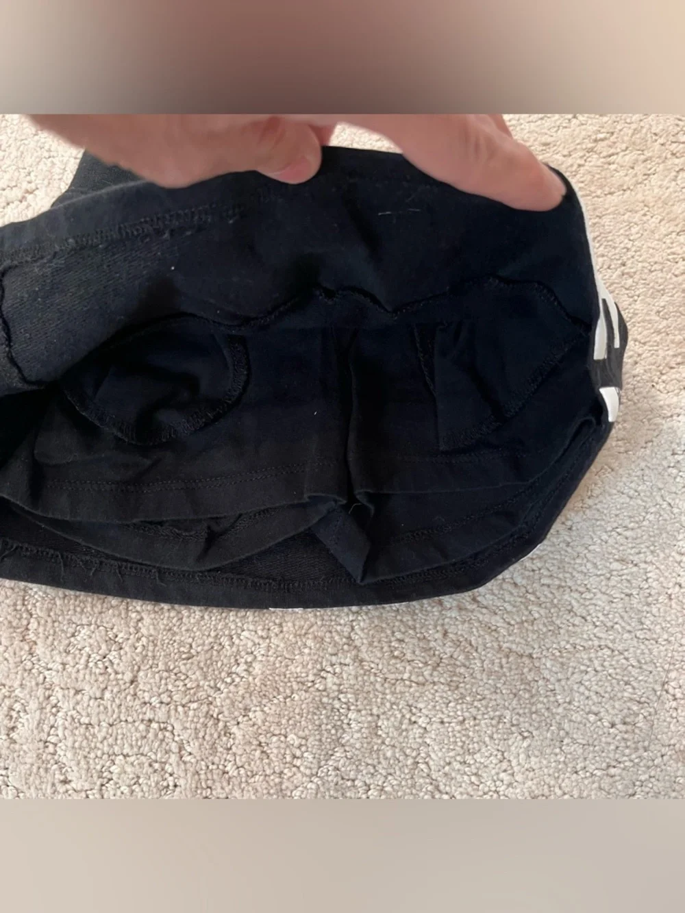 Nike Air Black Cotton Skort 2T