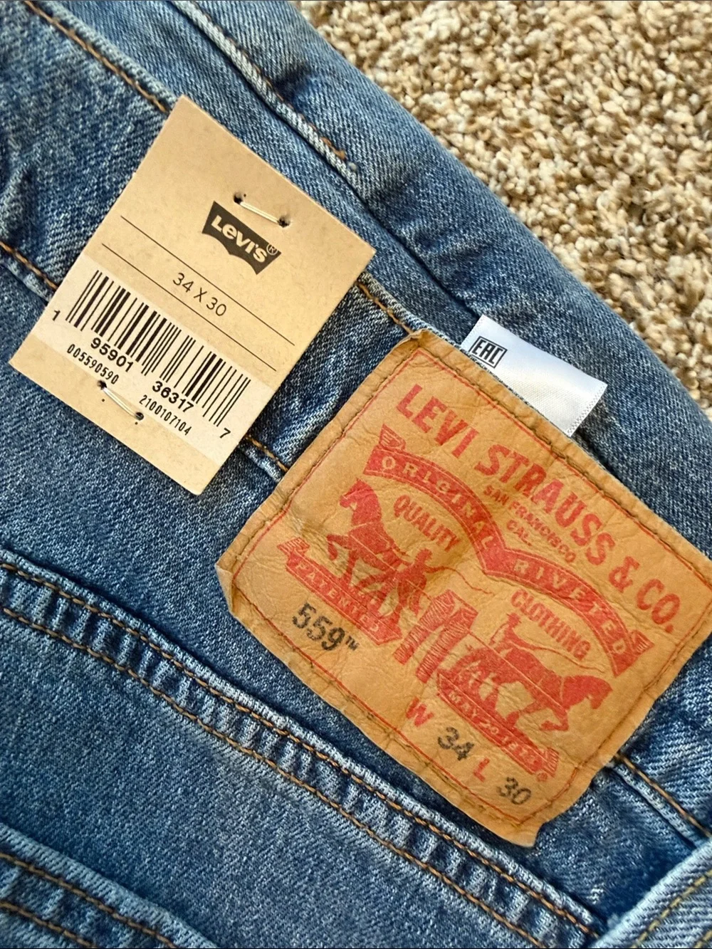 Levis levi straight