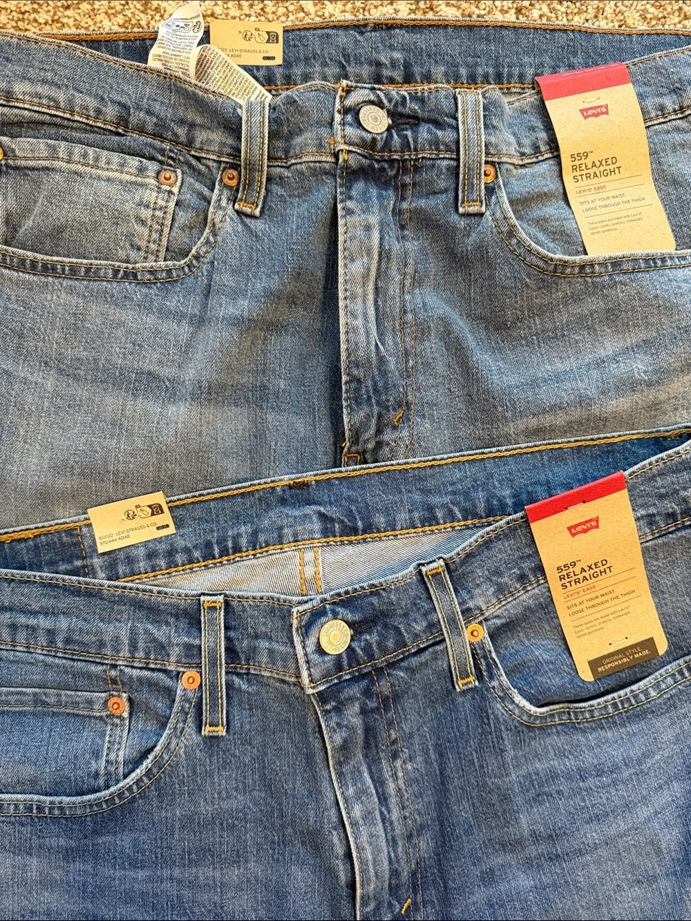 Levis levi straight