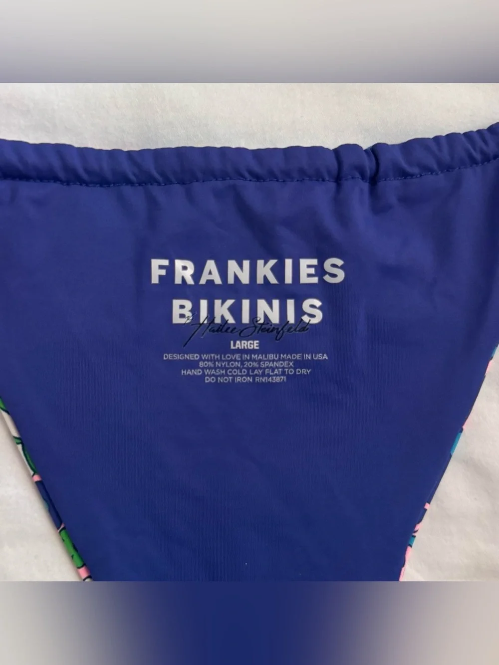 Frankies Bikinis adjustable ties side