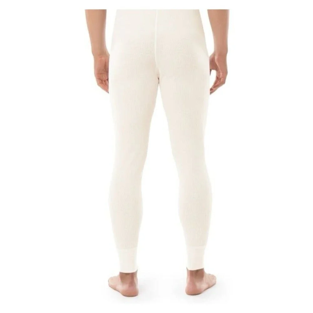 Vintage Fruit of the Loom Thermal Long Johns White Size Large USA Made