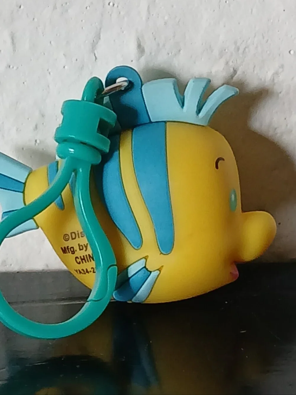 Disney fish keychain