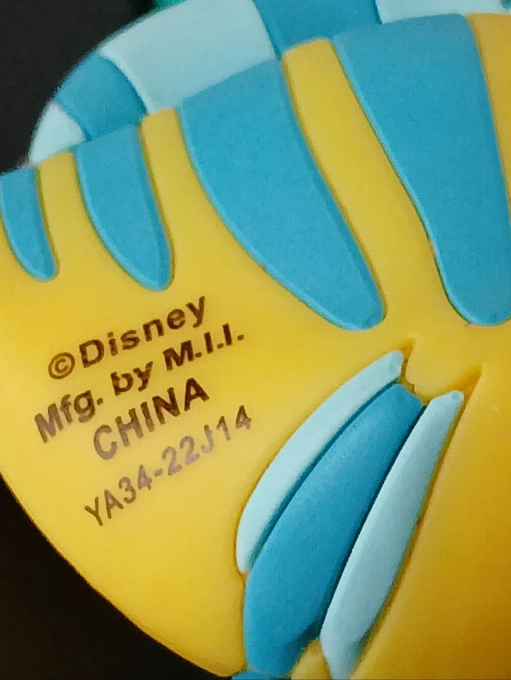 Disney fish keychain
