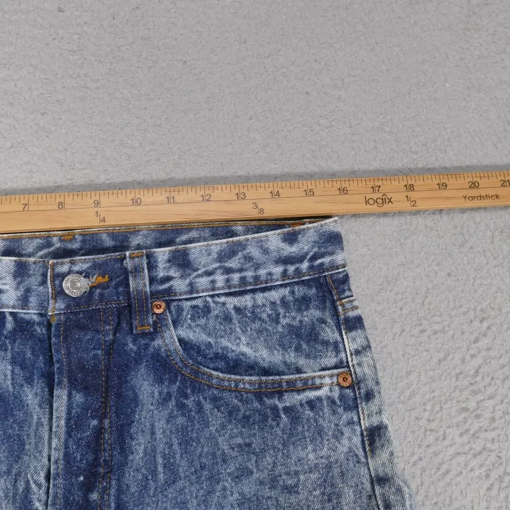 Vtg 80's Levi’s 501 Preshrunk Jeans USA Deadstock NWT 32x34 Button Fly Acid Wash