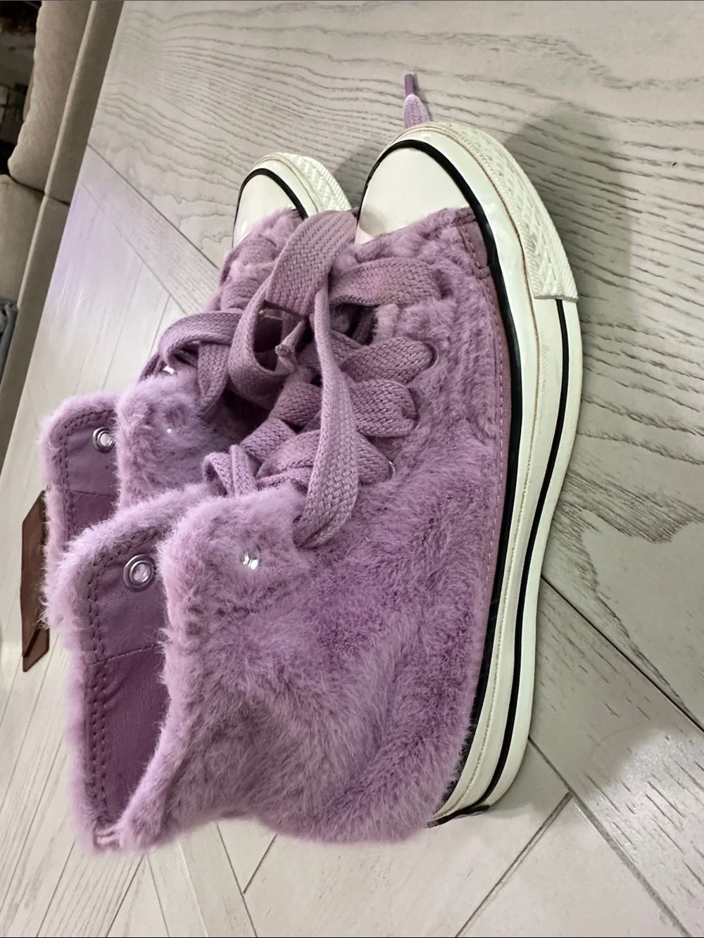 Converse worn twice