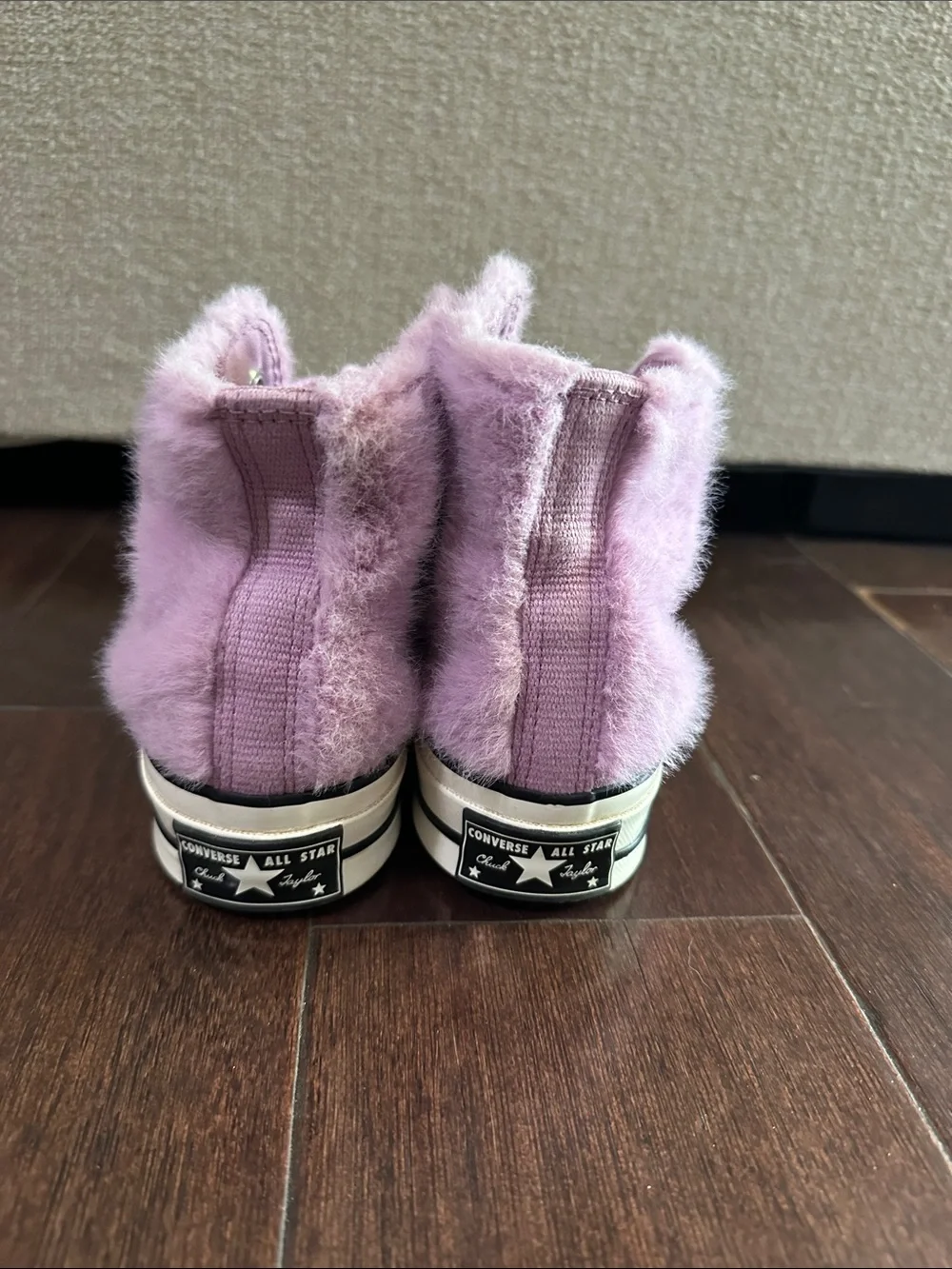 Converse worn twice