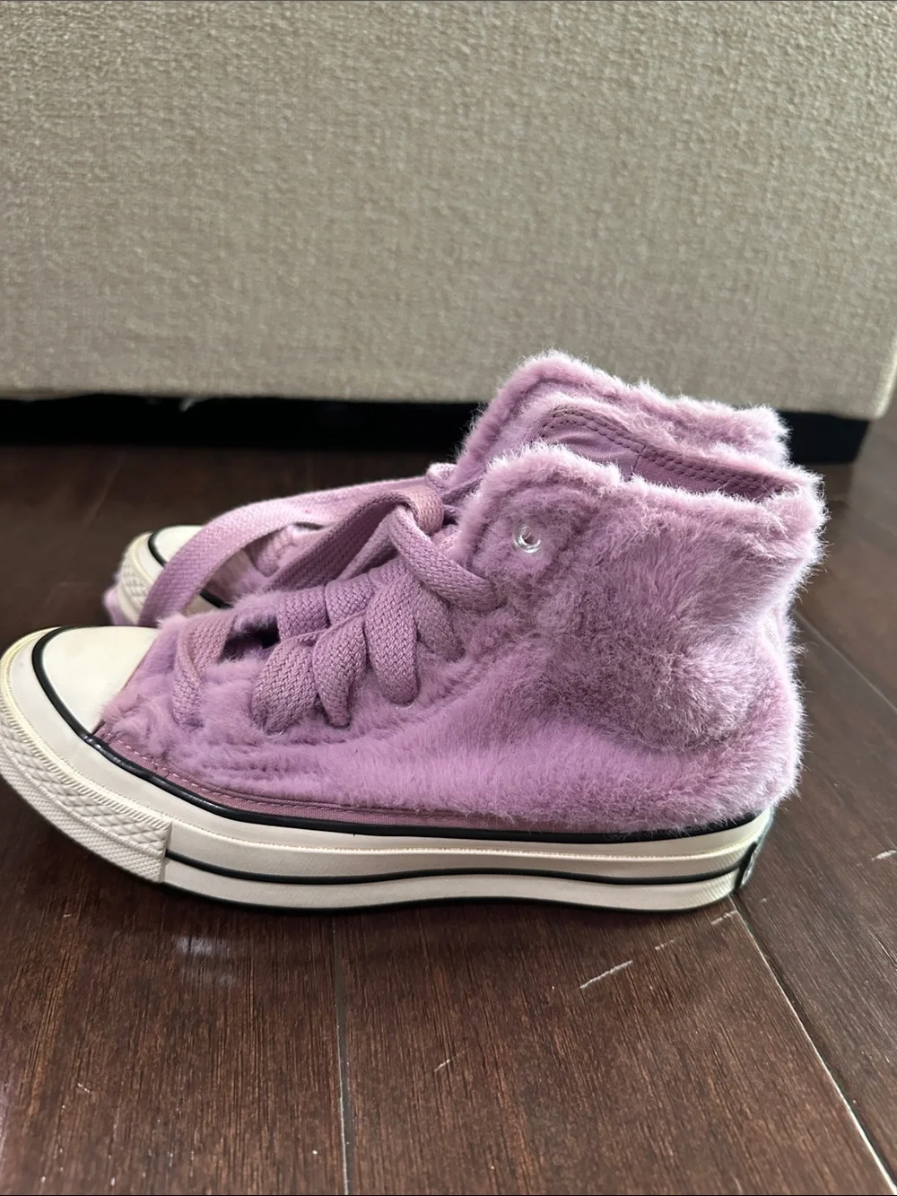 Converse worn twice