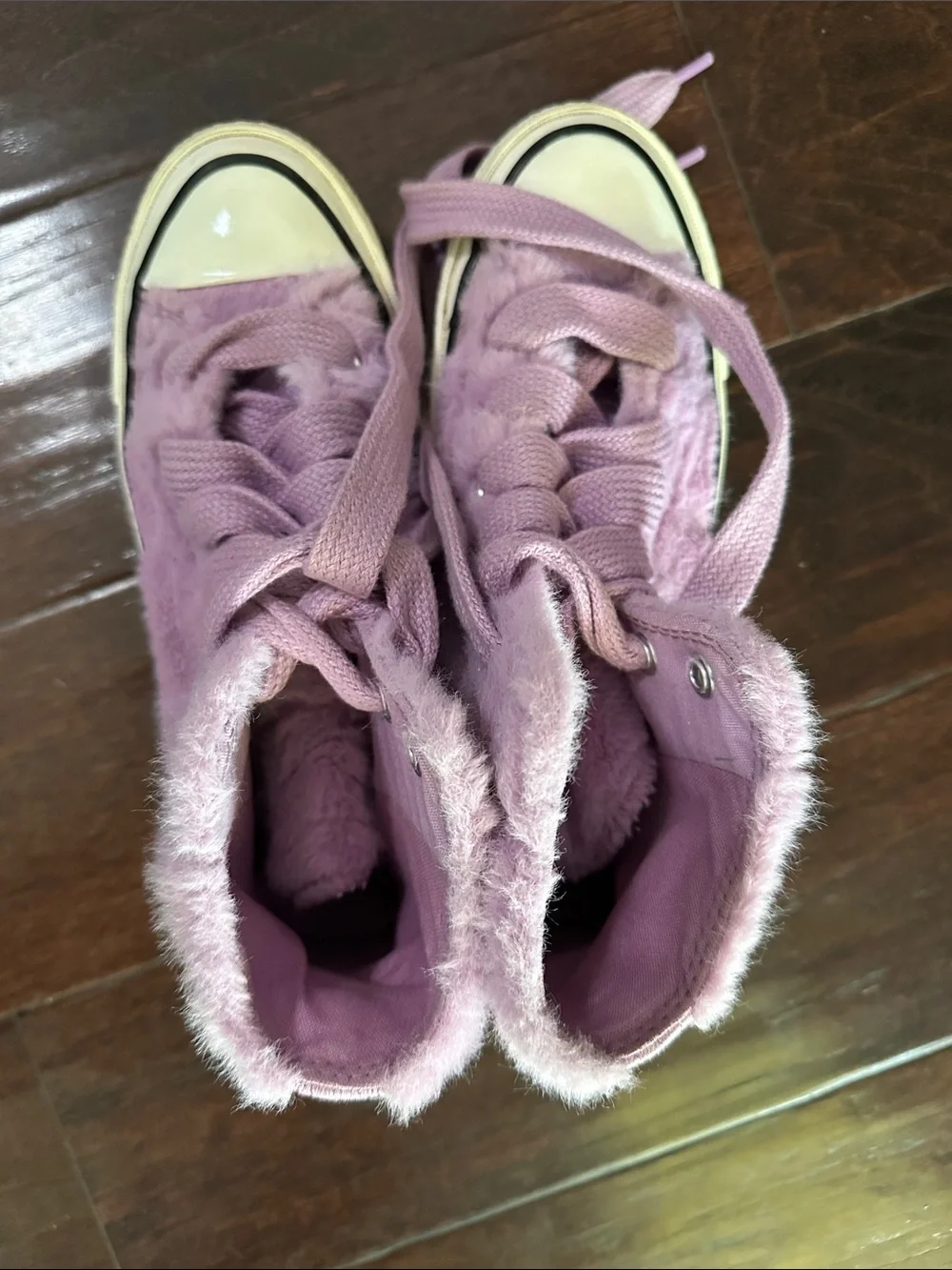 Converse worn twice