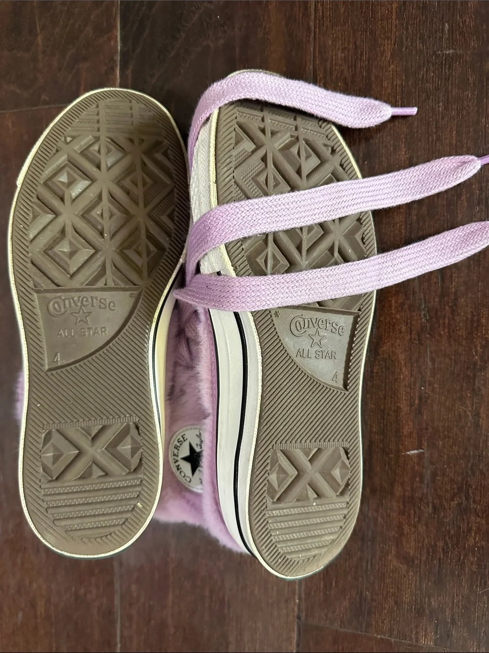 Converse worn twice