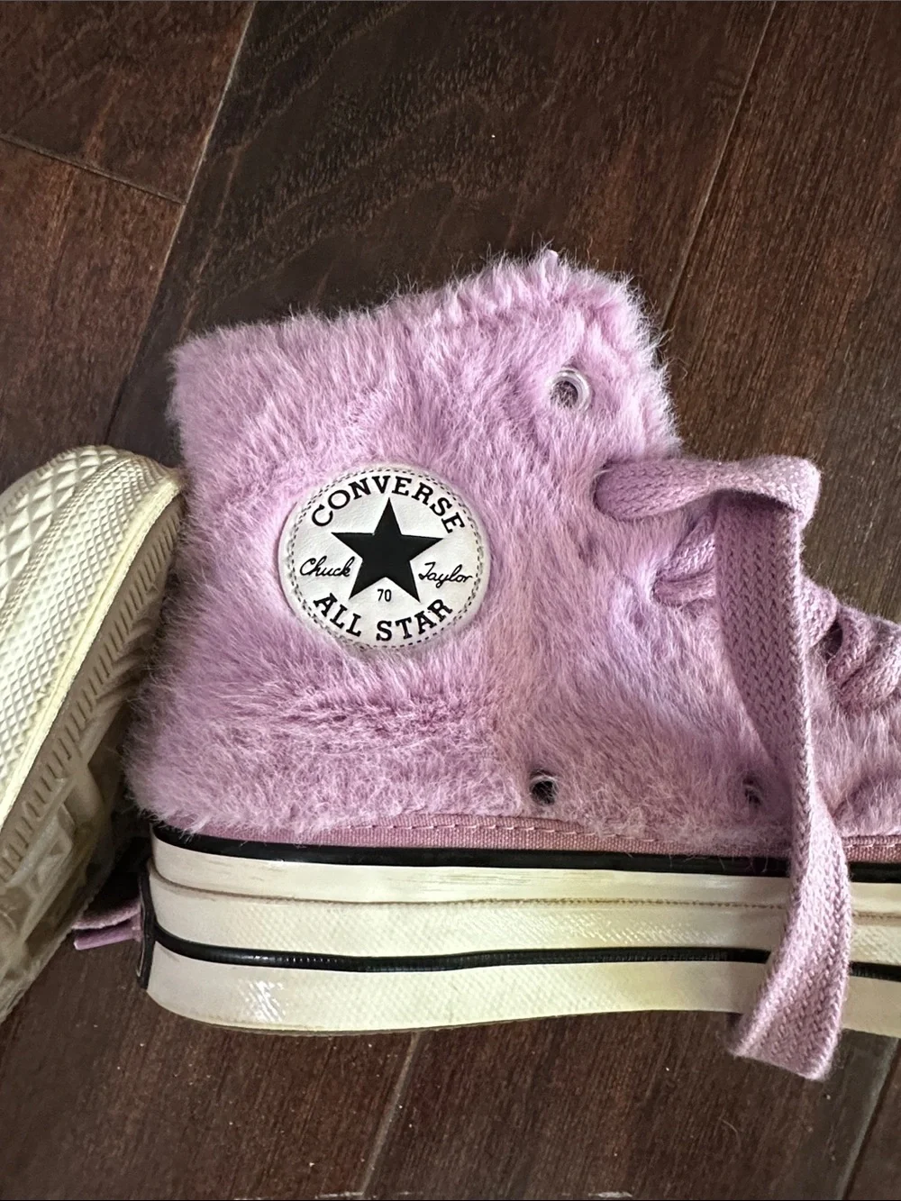 Converse worn twice