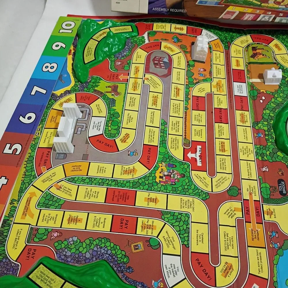 Milton Bradley board has