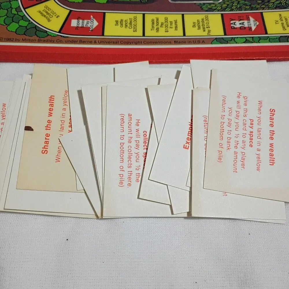 Milton Bradley board has