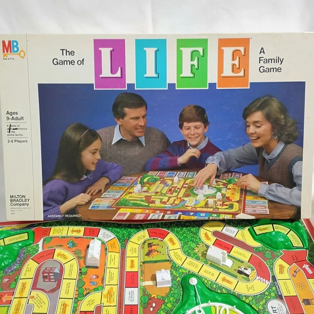 Milton Bradley board has