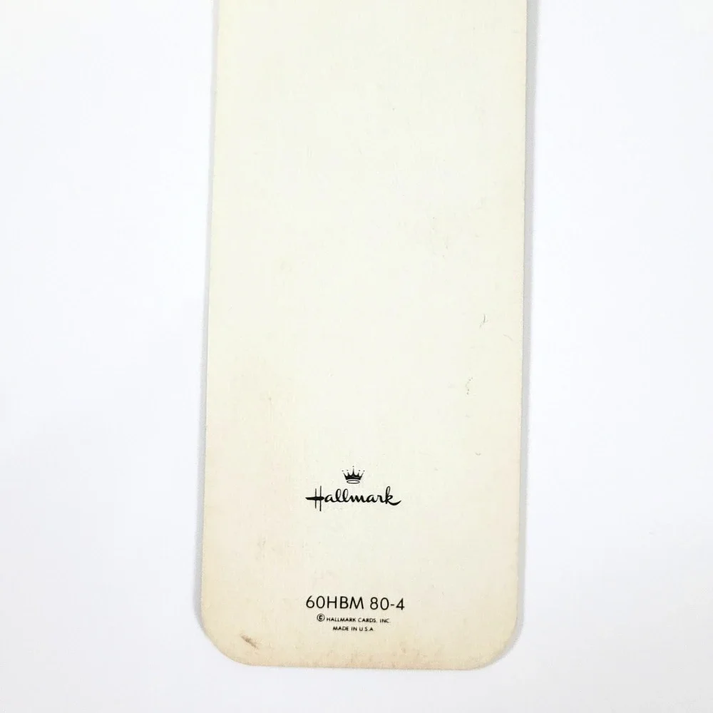 Hallmark vintage bookmark