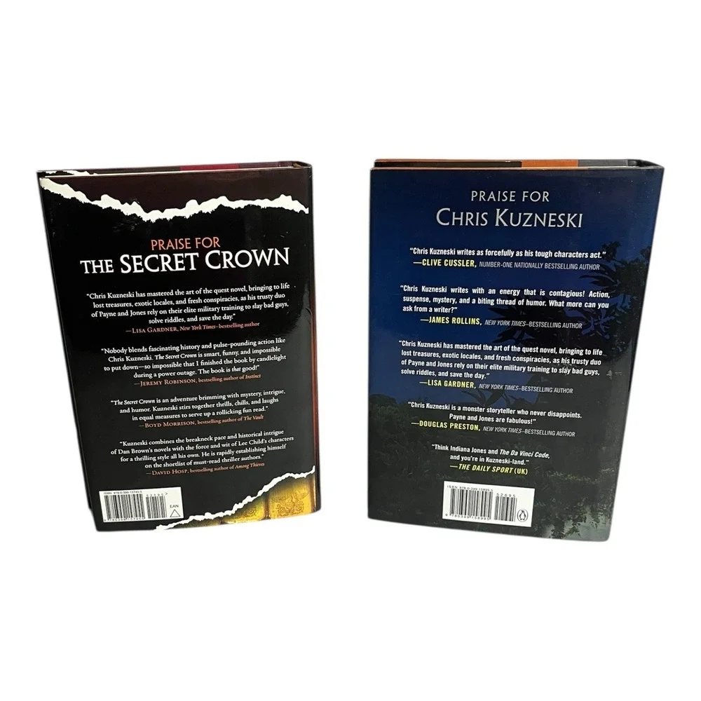Chris Kuzneski  Thriller Mystery Suspense Novel Book Set Books Bundle Hardcover