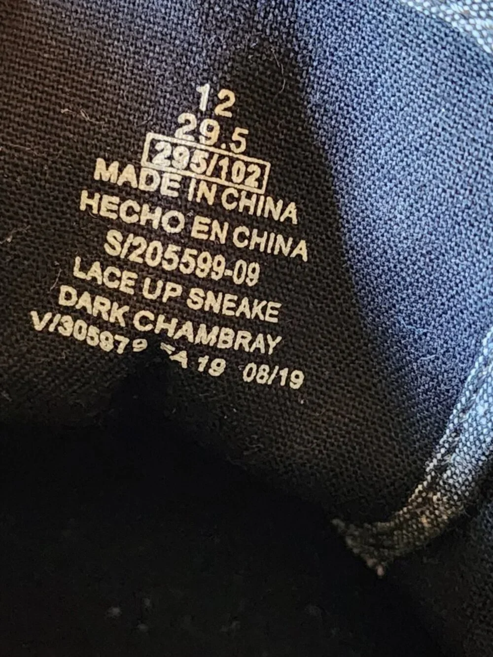 Old Navy men size