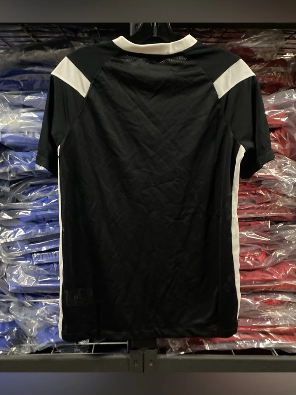 Nike Derby III Soccer Jersey NWT Kids XL Black/White DRI-FIT CW3834-010