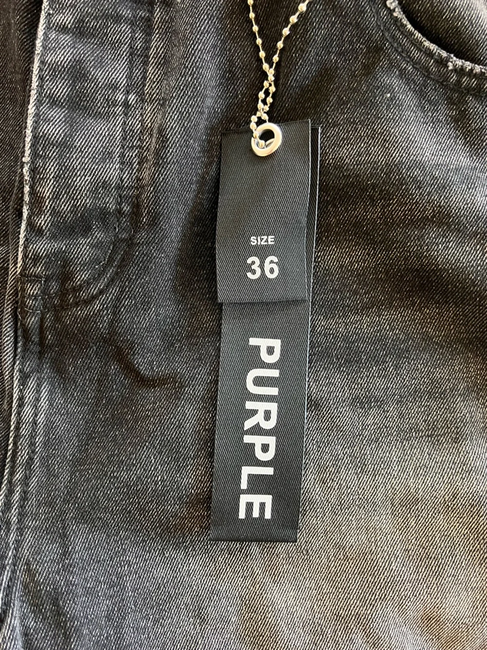 Purple men jeans
