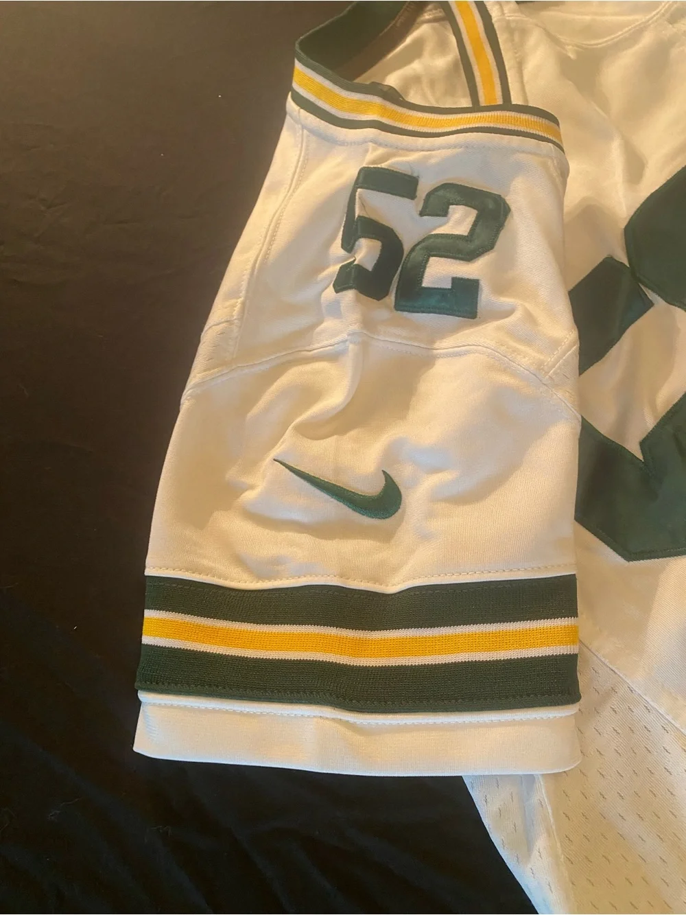 Women’s medium Clay Matthews #52 Green Bay Packers White Game Jersey