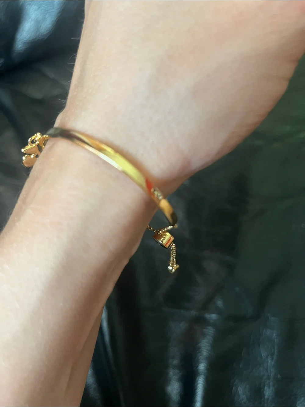 Coach gold tone