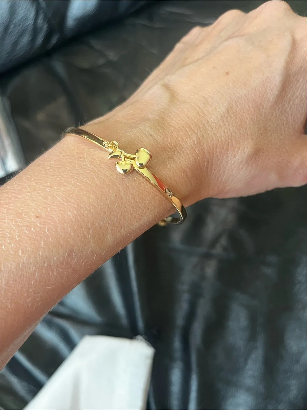 Coach gold tone