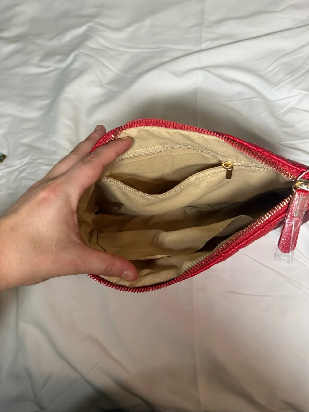 Marilyn Monroe Red Quilted Clutch Purse NWT